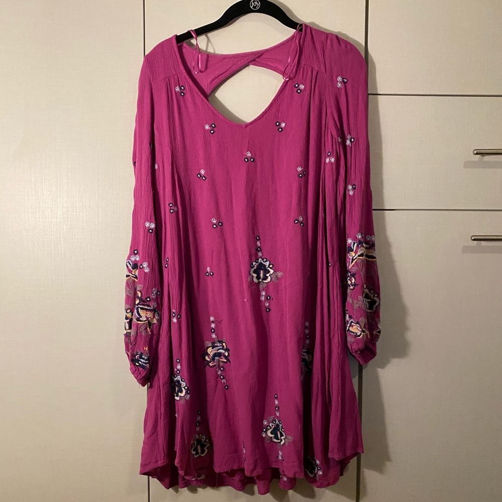 Gorgeous embroidered summer dress from free people